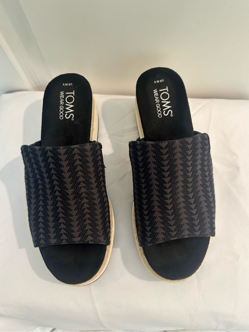 TOMS Margo Espadrille Wedge Slide